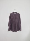 Men's Vintage Silk Mauve Shirt M image