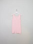 Women's VIntage Pink Vest Top L image