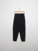 Women's Vintage Wool Black Chinatown Trousers 26" W