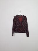 Women's Leopard Print Zadig &amp; Voltaire V-Neck Jumper S