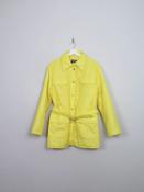 Women's Vintage Yellow Ski Jacket M