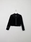 Women's Cropped Vintage 1940s Style Velvet jacket XS/S