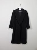 Vintage Black Jone New York Wool Coat M/L