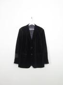 Men's Velvet Cord  Black Velvet Jacket 40" R