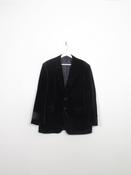 Men's Vintage Black Velvet Jacket 42" R