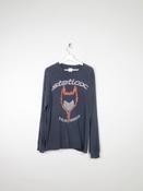 Men's Black Long Sleeved Vintage Static X Tour T-shirt XL