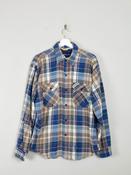Men’s Heavy Quality Vintage Flannel Shirt L image
