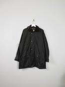 Men's Vintage Mc Orvis Wax Jacket With Hood Relaxed Fit M image