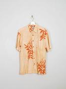 Men's Tangerine Vintage Hawaiian Shirt M/L image