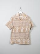 Men's Vintage Disco Short Sleeved Shirt L image