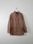 Men's Vintage Sheepskin Jacket L/XL image