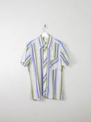 Men's Vintage Striped Shirt L image