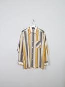 Men's Vintage Striped Shirt L image