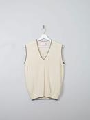Vintage Lye &amp; Scot Cream Tank Top S image