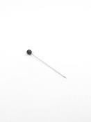 Vintage Style Hat Pin With Black Bead