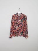 Women's Colourful Pom Blouse M