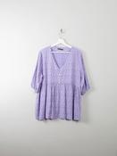 Women's Lilac Vintage Blouse M/L image