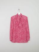 Women's Red Printed Jacques Vert Blouse Unworn M/L