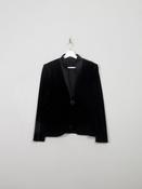 Women's Vintage Black Vera Mont Velvet Jacket S/M image