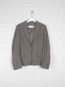 Women's Vintage Brown Check Vintage 90s Jacket S 10 image