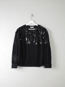 Women's Vintage Jacket With Sequin Detail M/L