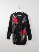 Women's Vintage Patterned Cardigan S/M