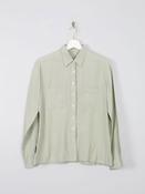 Women's Vintage Silk Blouse Sage Green XS/S image