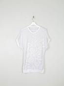 Women's Vintage Silver Top S/M