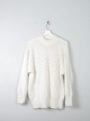 Women's Vintage Wool Embellished Jumper M/L image