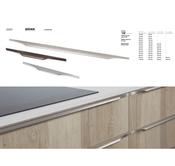 Handle<br /><small>BRIKK 0334 Stainless Steel Look (Various Lengths)</small>