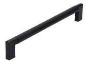 2457 Matt Black Handle Set
