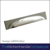 Cup Handle<br /><small>Grange (193mm/Brushed Satin Nickel)</small>