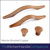 Merrion Brushed Copper Handle &amp;amp; Door Knob Set image