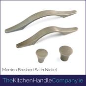 Merrion Brushed Satin Nickel Handle &amp;amp; Door Knob Set image