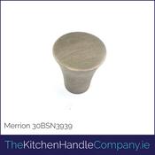 Knob<br /><small>Merrion (30mm/Brushed Satin Nickel)</small> image