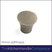 Knob<br /><small>Merrion (35mm/Brushed Satin Nickel)</small> image