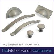 Moy Brushed Satin Nickel Handle &amp;amp; Door Knob Set image