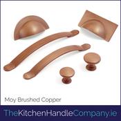 Moy Brushed Copper Handle &amp;amp; Door Knob Set image