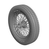 Bentley Blower spoked wheels set (new 2025 with vinyl tyres)