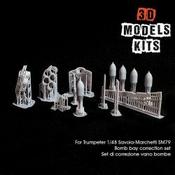 Savoia Marchetti S.79 Sparviero - Correction &amp; detail set for Trumpeter kit (bomb compartment)