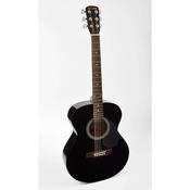 Acoustic Guitar Starter Pack - Auditorium Black (&amp; Free Strap!)