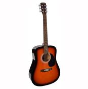 Acoustic Guitar Starter Pack - Dreadnought Sunburst (&amp; Free Strap!)