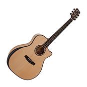 Cort GA-MY Bevel Electro Acoustic Guitar, Natural Gloss