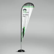 Teardrop Flag image