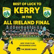 Kerry Team GAA Best of Luck Sign 2026