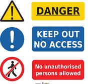 Keep Out No Access image