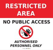 Restricted Area image