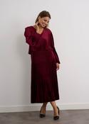 Jessica wine velvet
