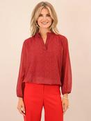 Red Bella band top