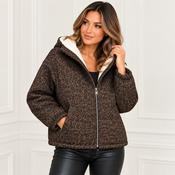 Guzmania leopard-print jacket image